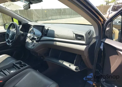 2018 Honda Odyssey Ex-L из США, поврежденный, VIN 5FNRL6H72JB065180